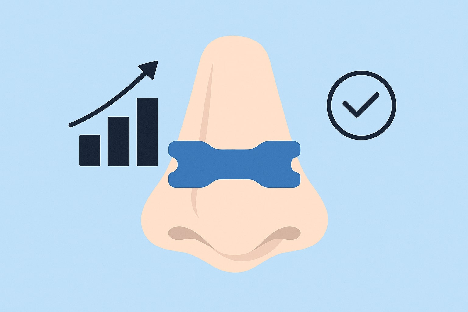 Randomizovaná studie o vlivu nosních pásek na spánek a dýchání