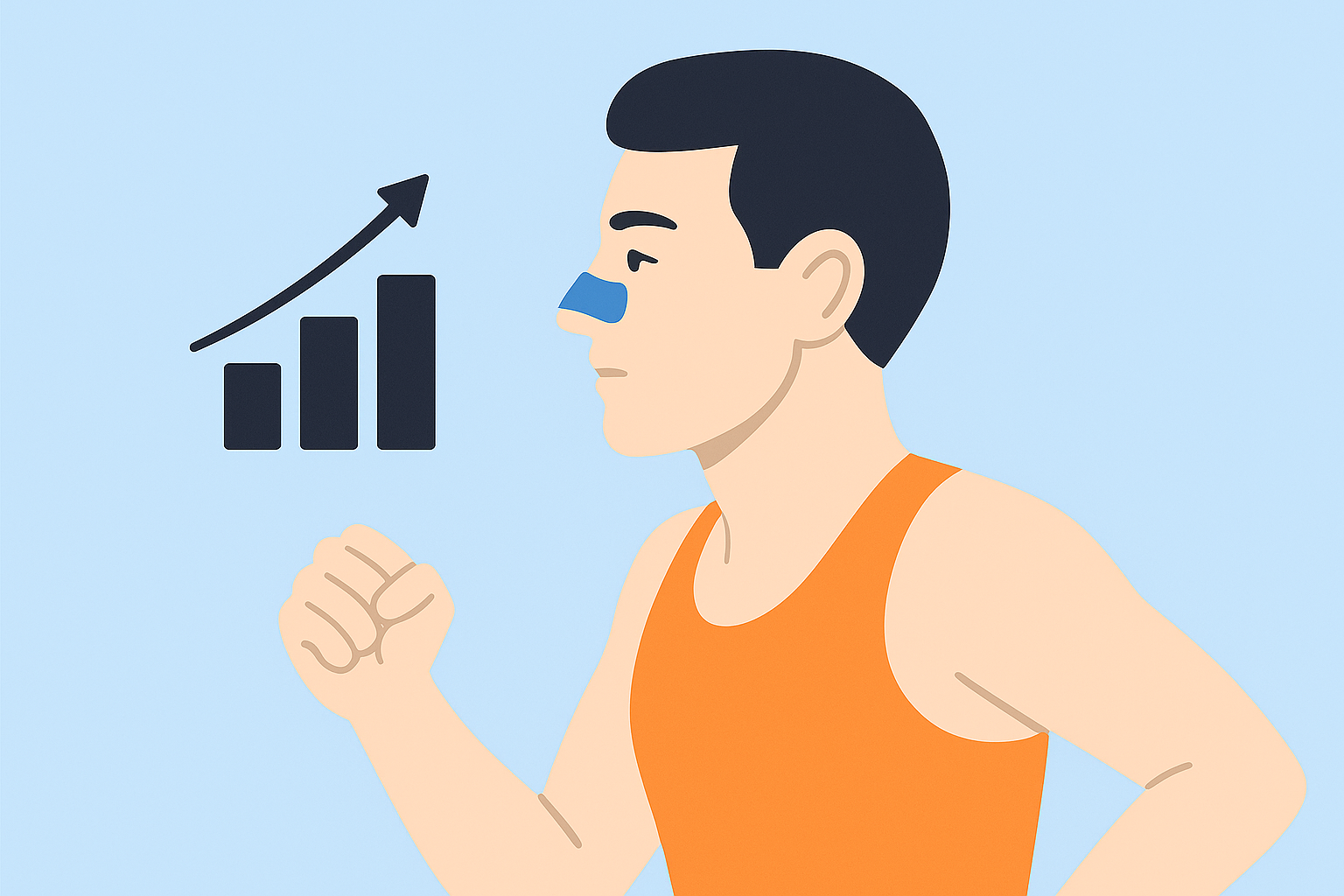 Věda potvrzuje: nosní pásky pomáhají sportovcům lépe dýchat