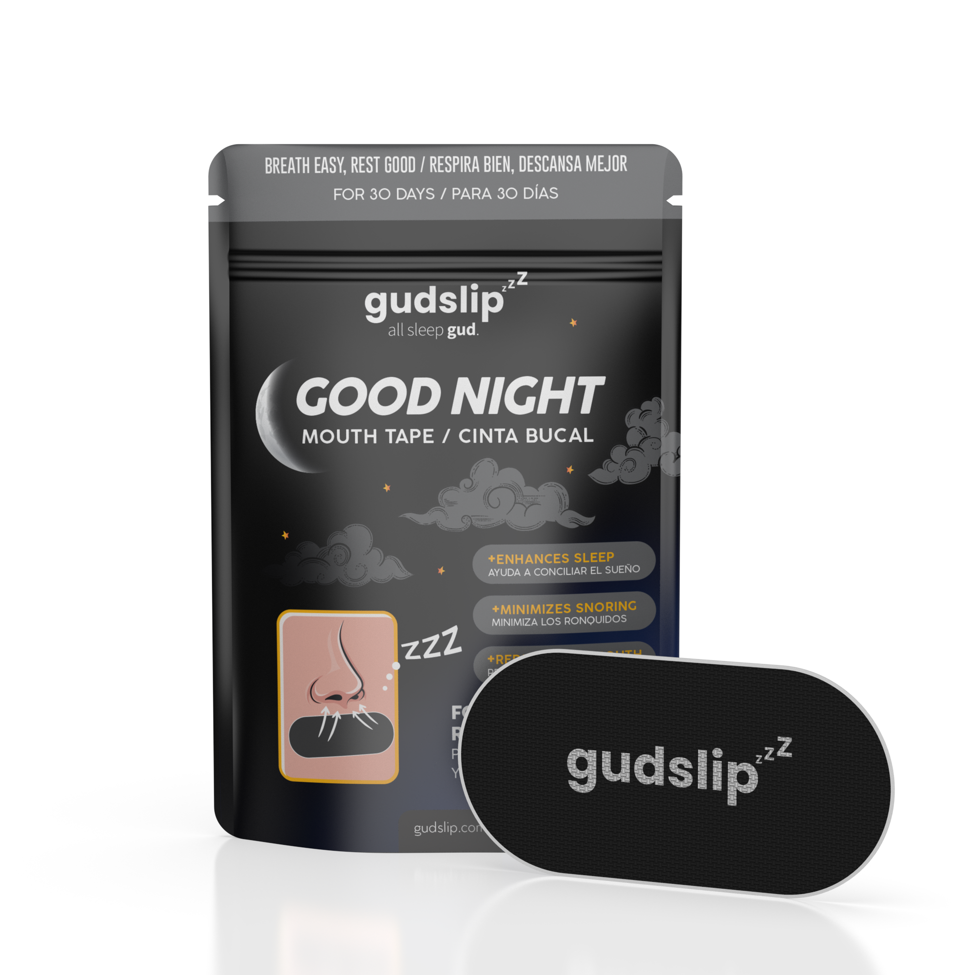 Gudslip® pásky na ústa