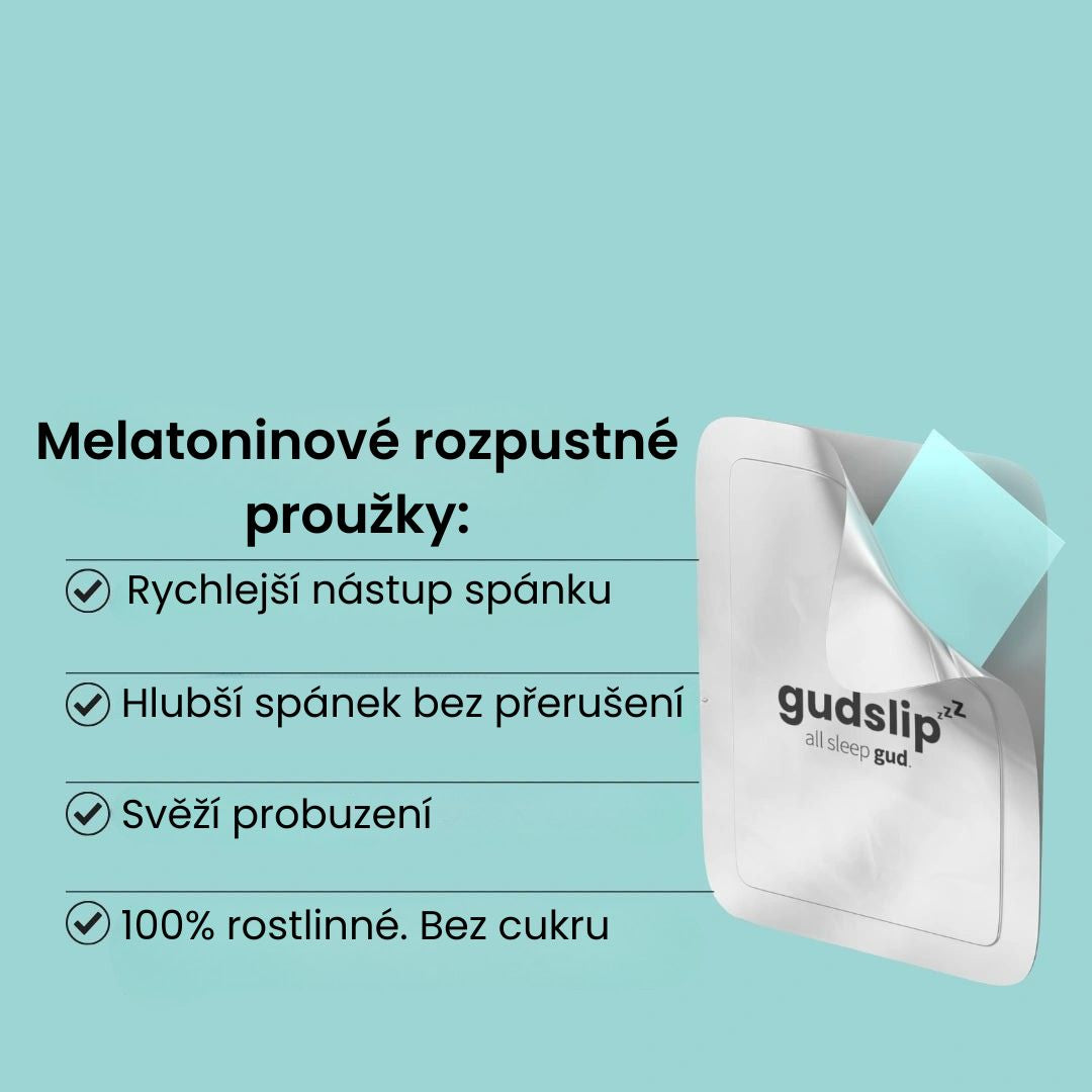 Melatoninové rozpustné proužky