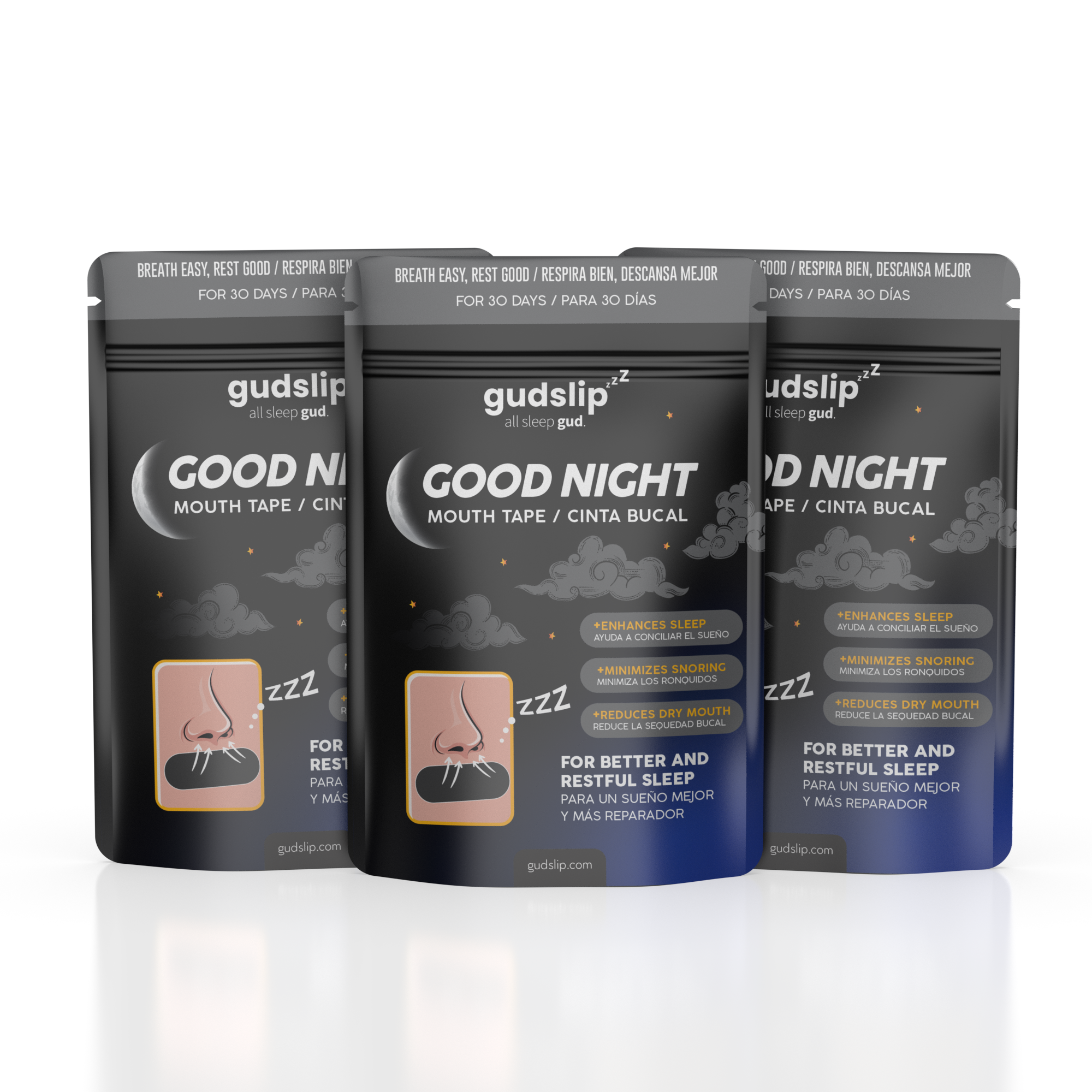 Gudslip® pásky na ústa