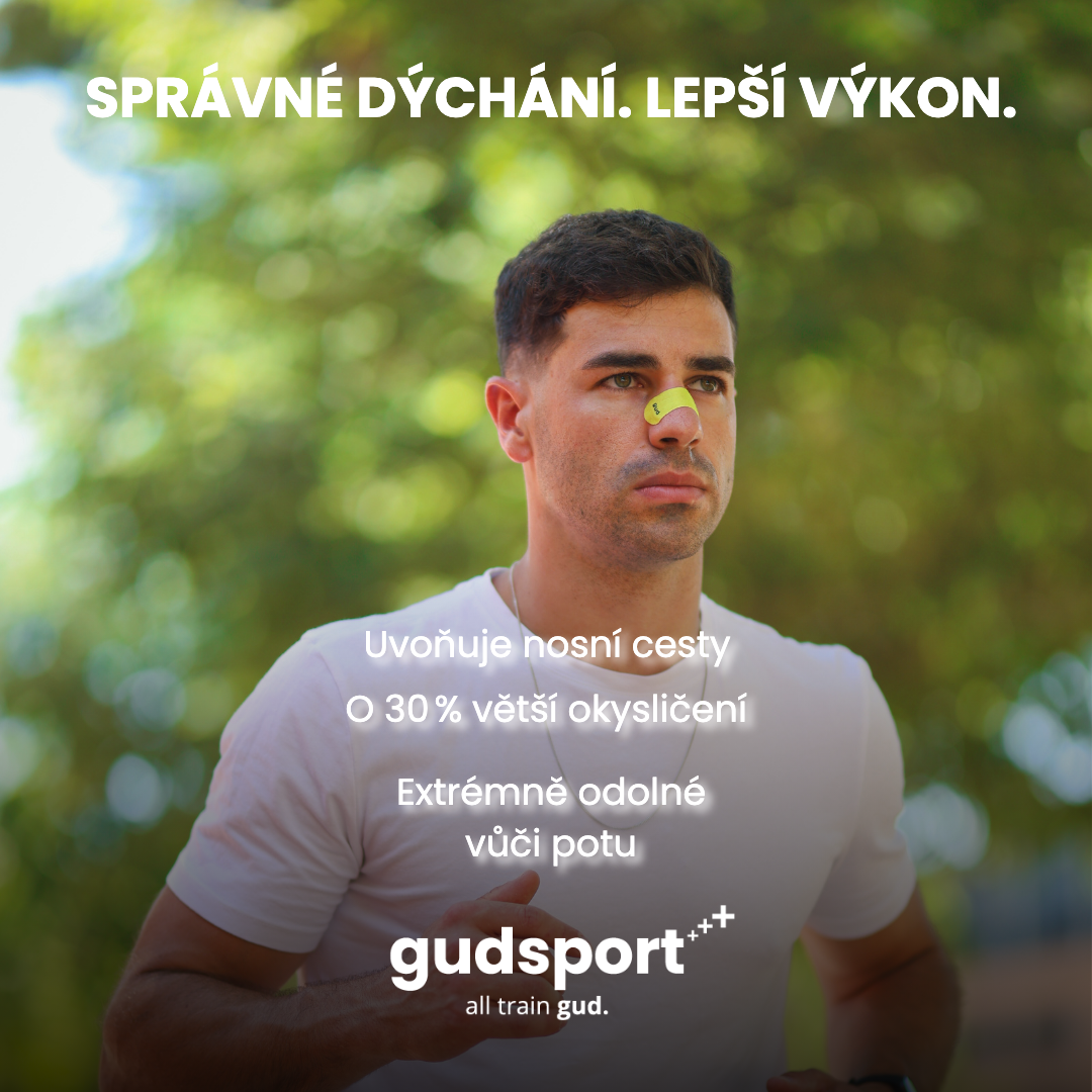 Gudsport® pásky na nos (žlutá)