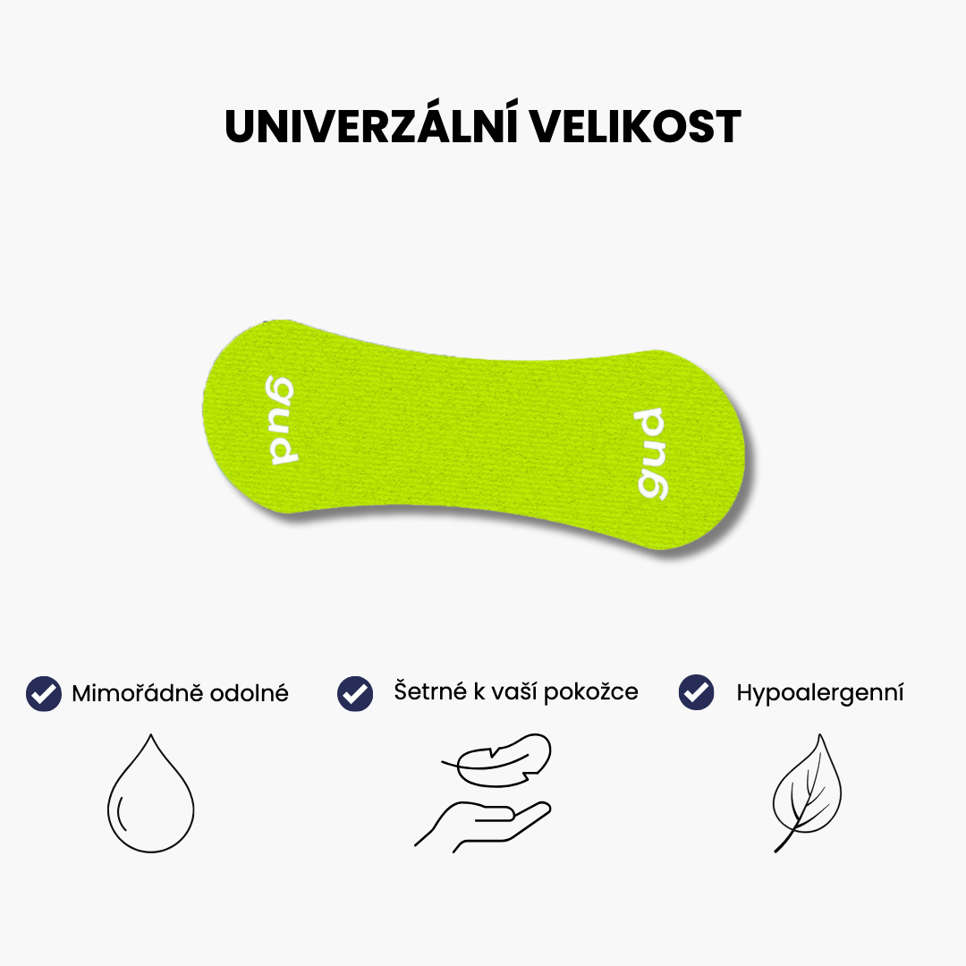 Gudsport® pásky na nos (žlutá)